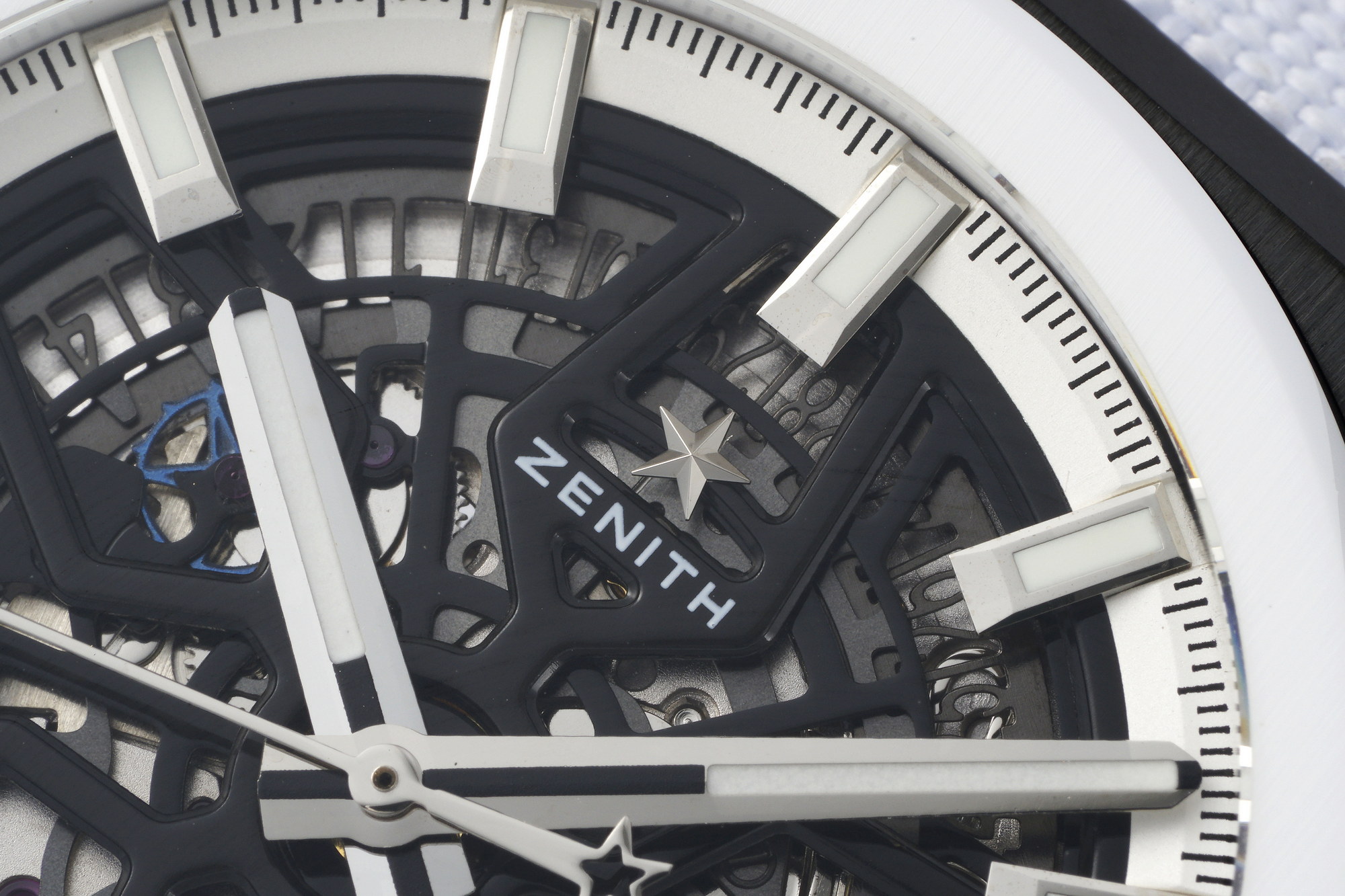 ZENITH DEFY Series Upgraded Edition: Swiss Automatic Skeleton Watch | Aerospace Grade Titanium | 1/100th Second Chronograph | Global Shipping