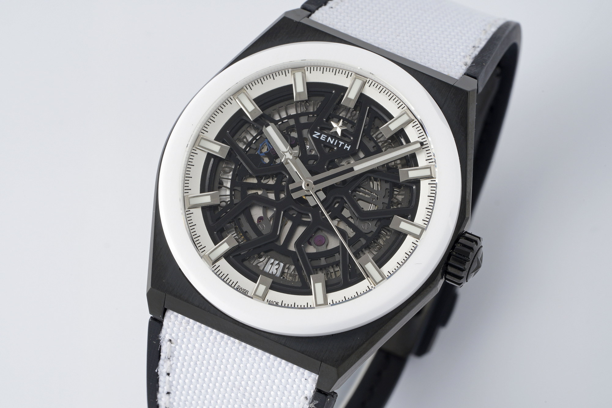 ZENITH DEFY Series Upgraded Edition: Swiss Automatic Skeleton Watch | Aerospace Grade Titanium | 1/100th Second Chronograph | Global Shipping