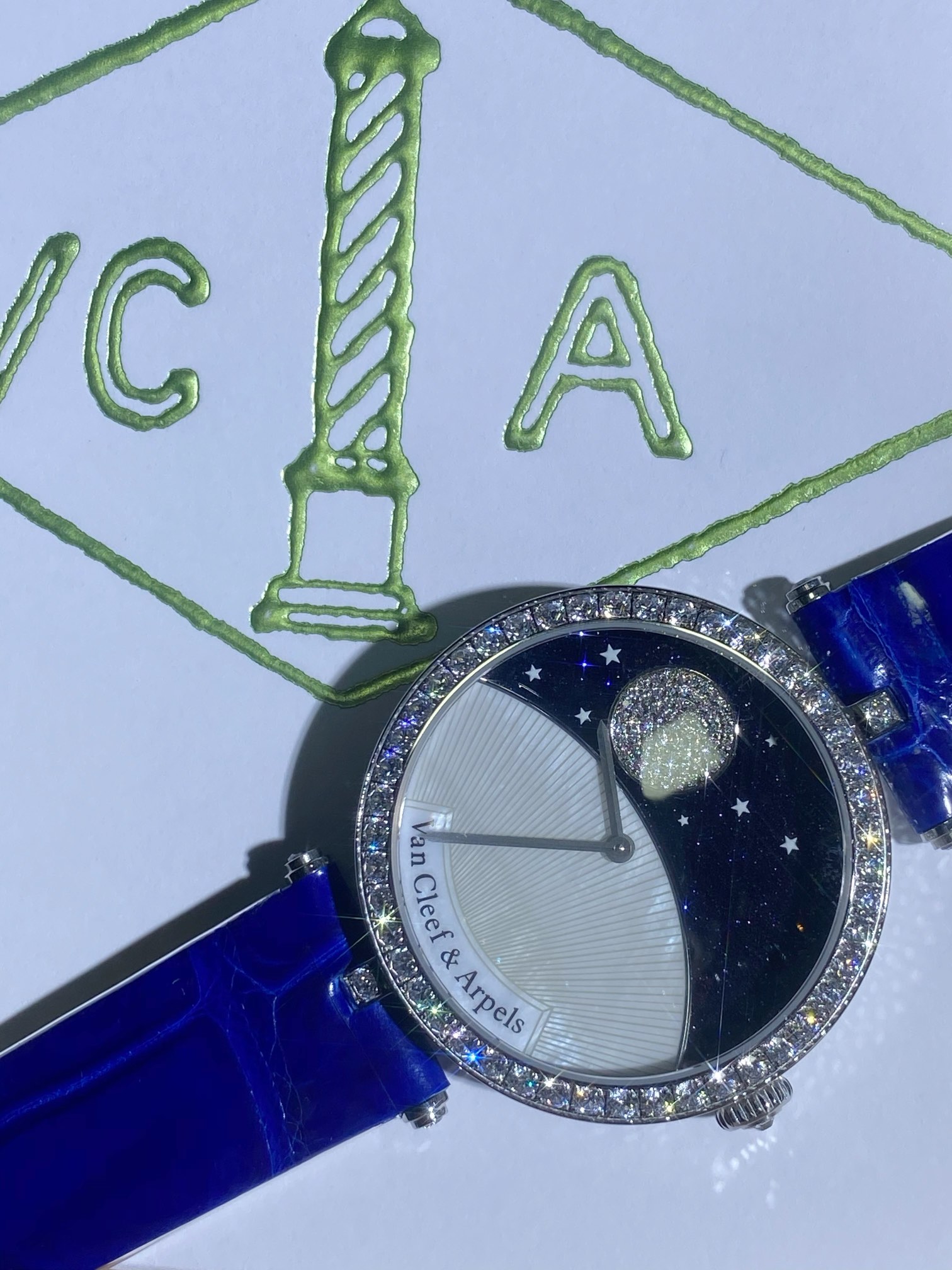 VC&A 120th Anniversary Custom Edition | Personalised Secret Poem Engraving | Complimentary 24k Gold Polishing Kit