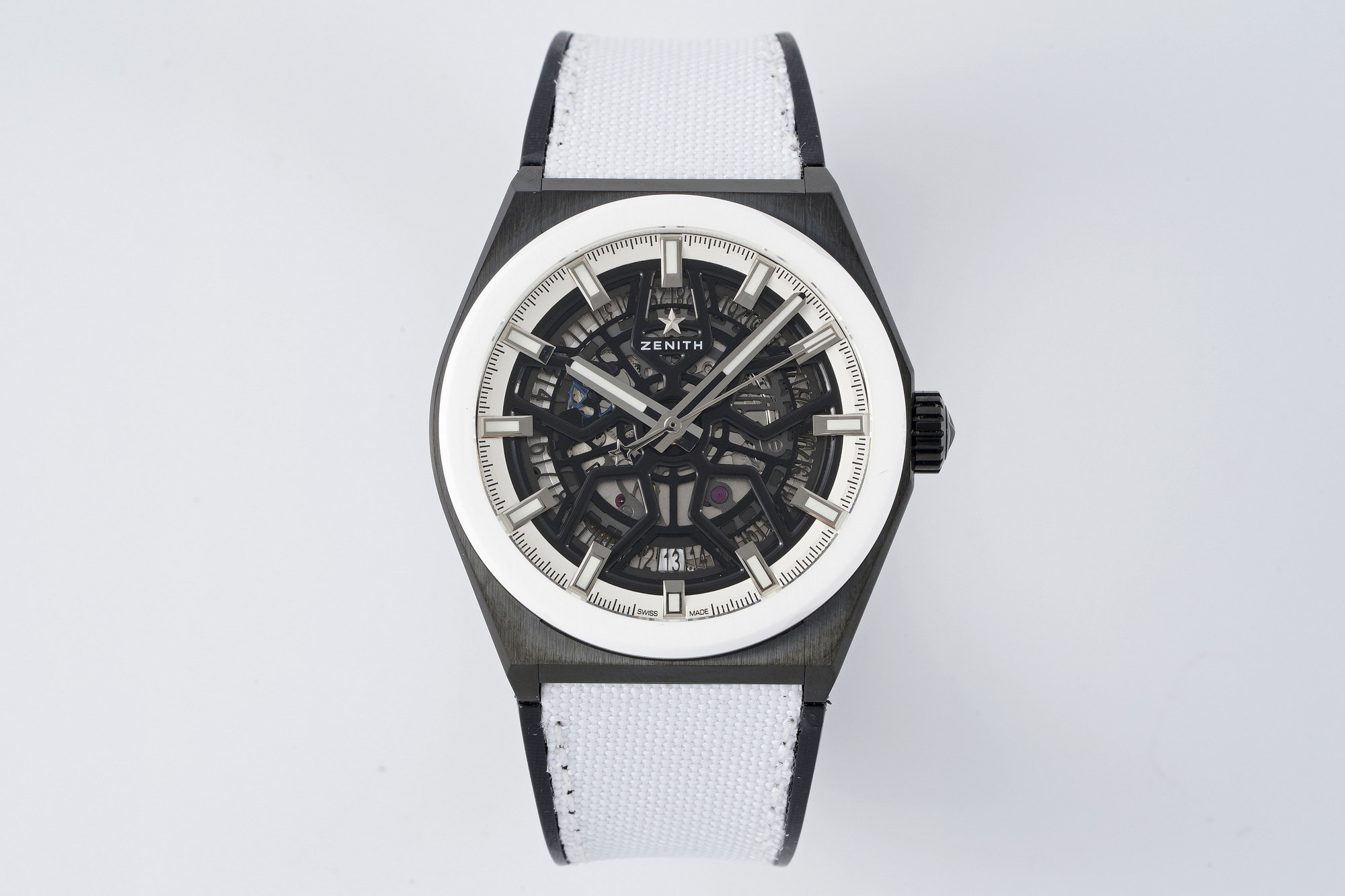 ZENITH DEFY Series Upgraded Edition: Swiss Automatic Skeleton Watch | Aerospace Grade Titanium | 1/100th Second Chronograph | Global Shipping