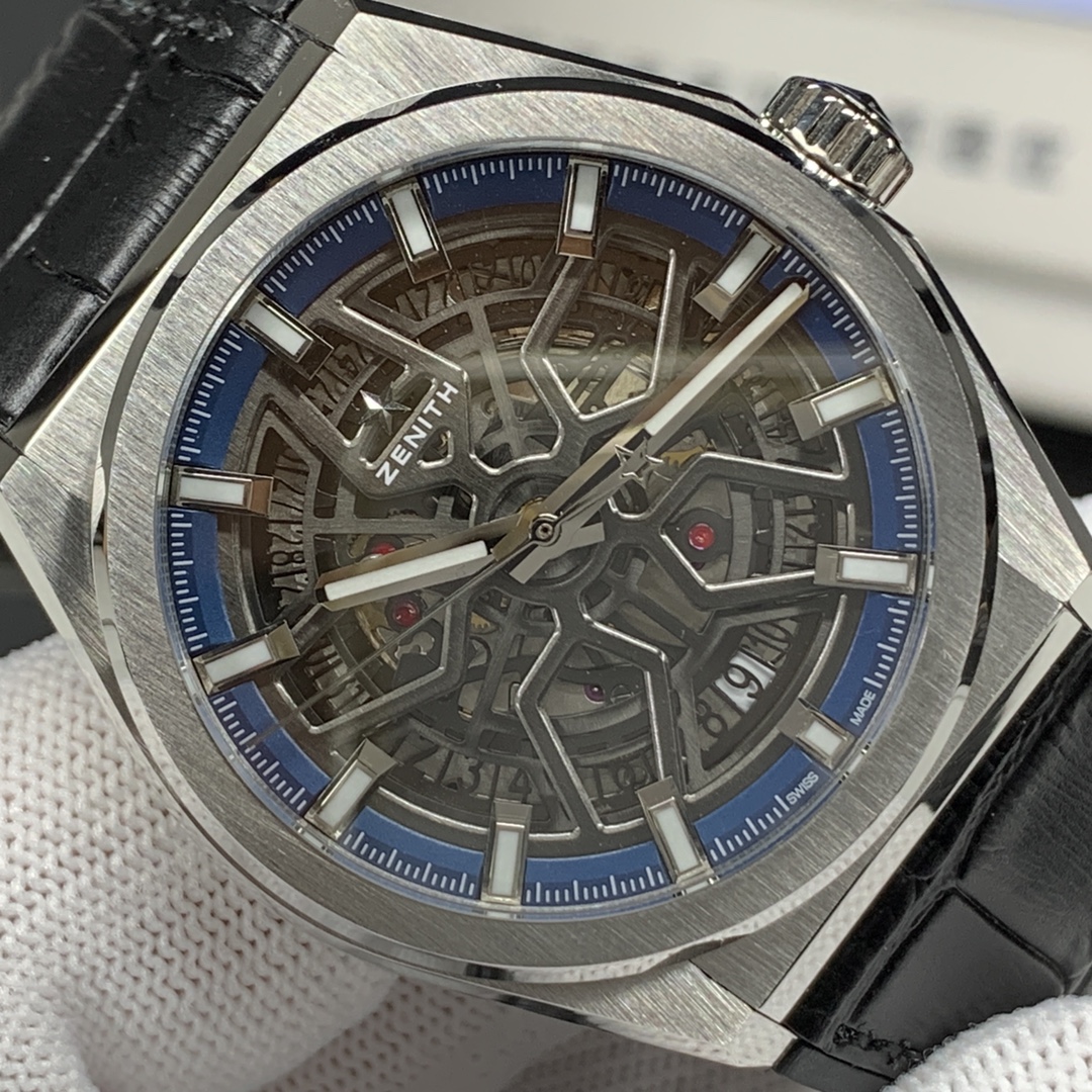 ZENITH DEFY Classic 95.9000.670/78.R782 | Elite 670 SK Automatic Skeleton | Aerospace Titanium 78g | Private Virtual Unboxing