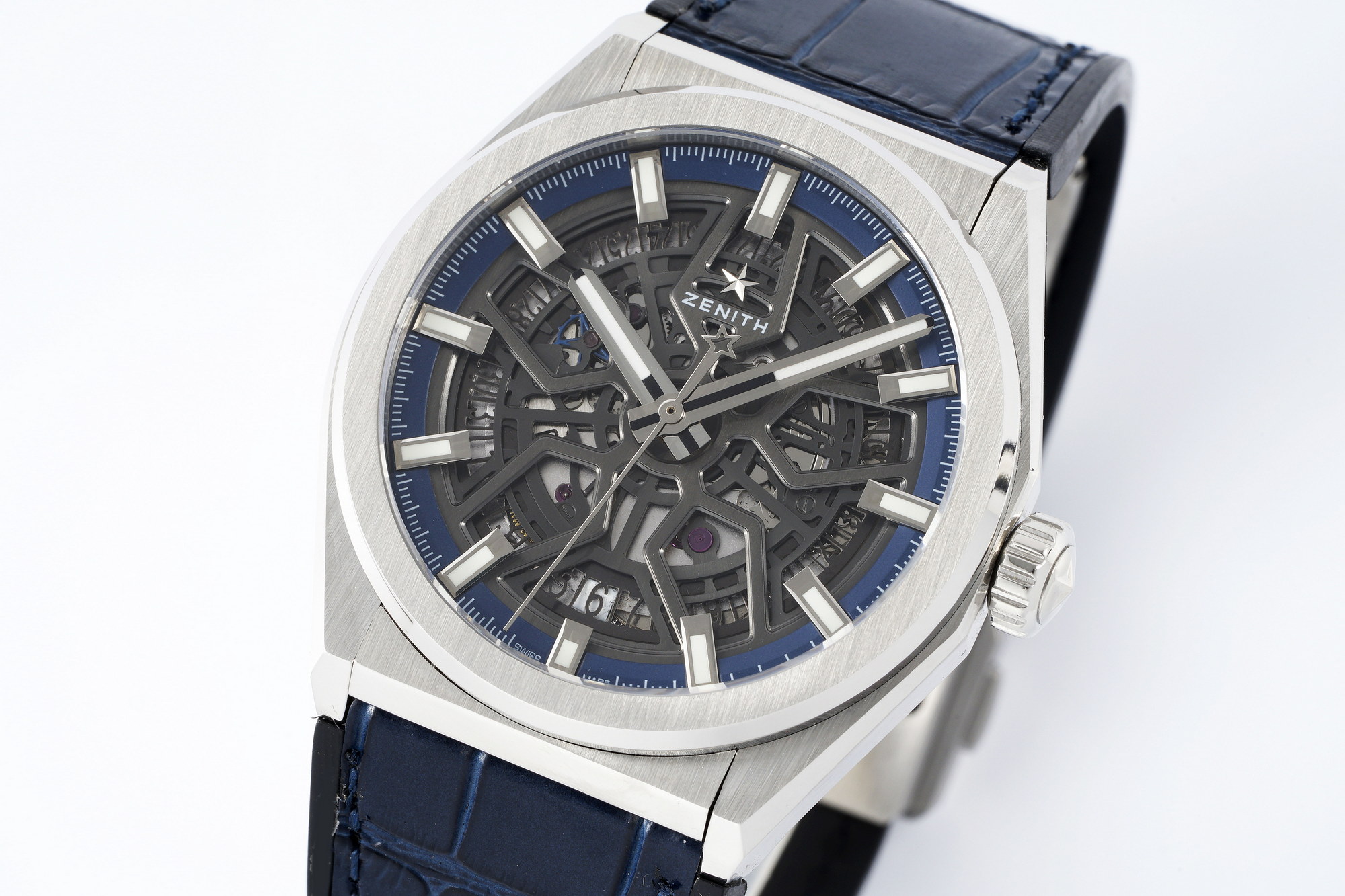 ZENITH DEFY 2025 Upgrade: Swiss Automatic Skeleton Chronograph | Aerospace Titanium | 1/100s Precision | Free Global Shipping