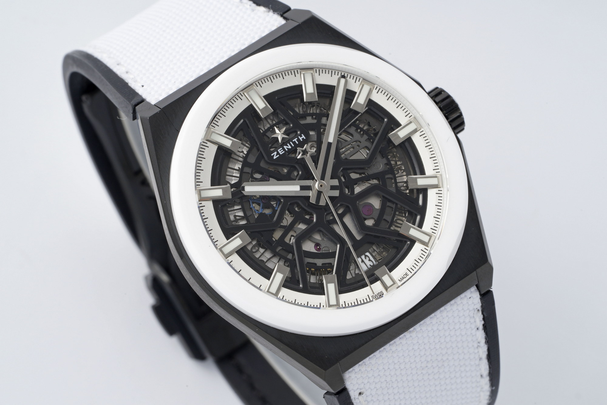 ZENITH DEFY Series Upgraded Edition: Swiss Automatic Skeleton Watch | Aerospace Grade Titanium | 1/100th Second Chronograph | Global Shipping