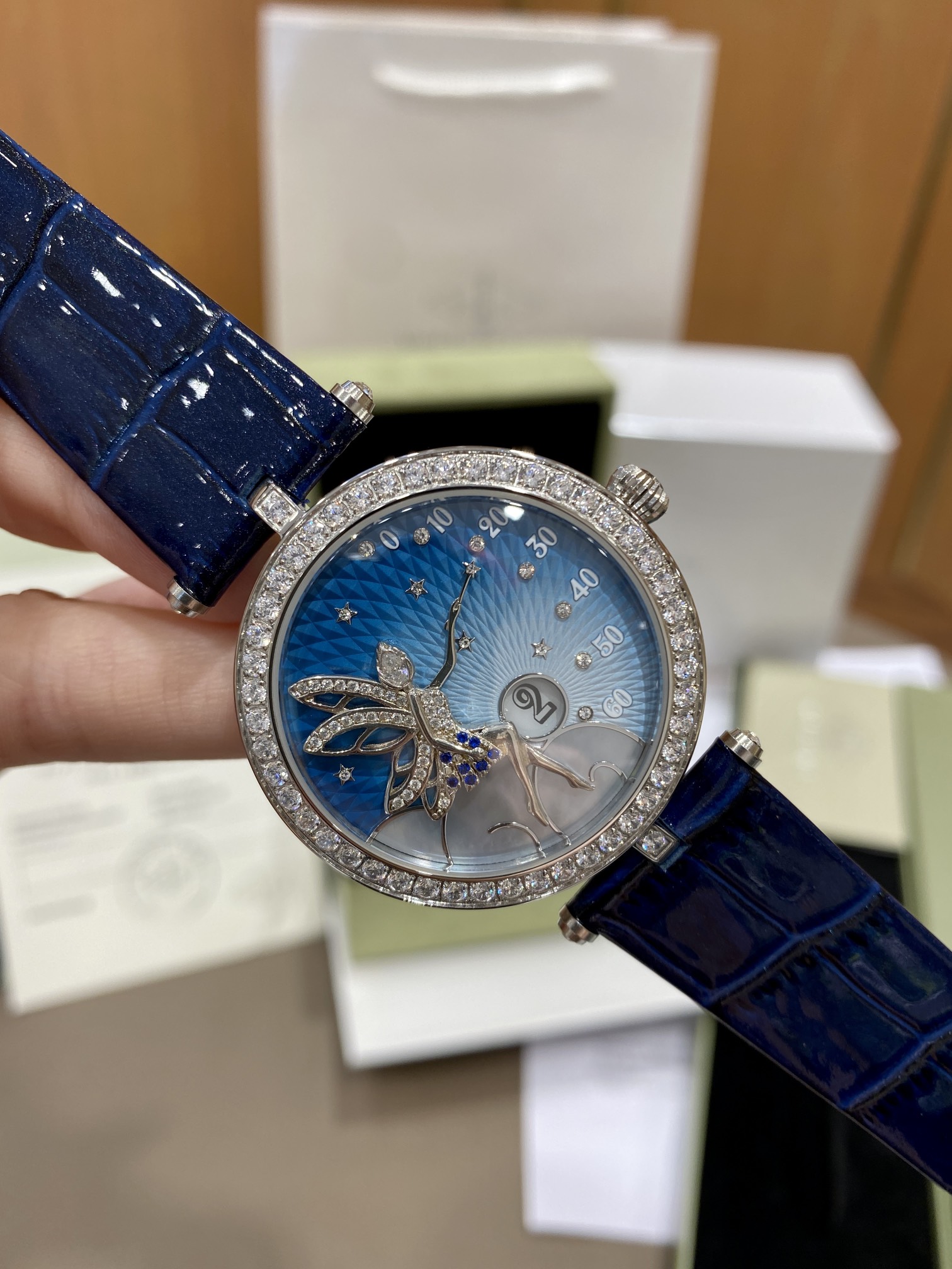 Van Cleef & Arpels™ Summer Celestial: Papillons Watch with Translucent Enamel & Diamond Stars | June 2025 Exclusive Launch