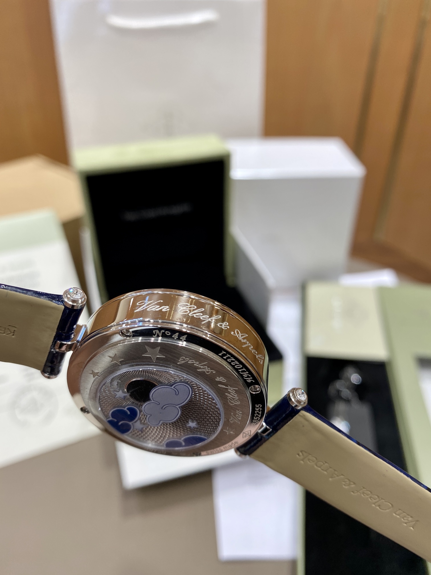 Van Cleef & Arpels™ Summer Celestial: Papillons Watch with Translucent Enamel & Diamond Stars | June 2025 Exclusive Launch