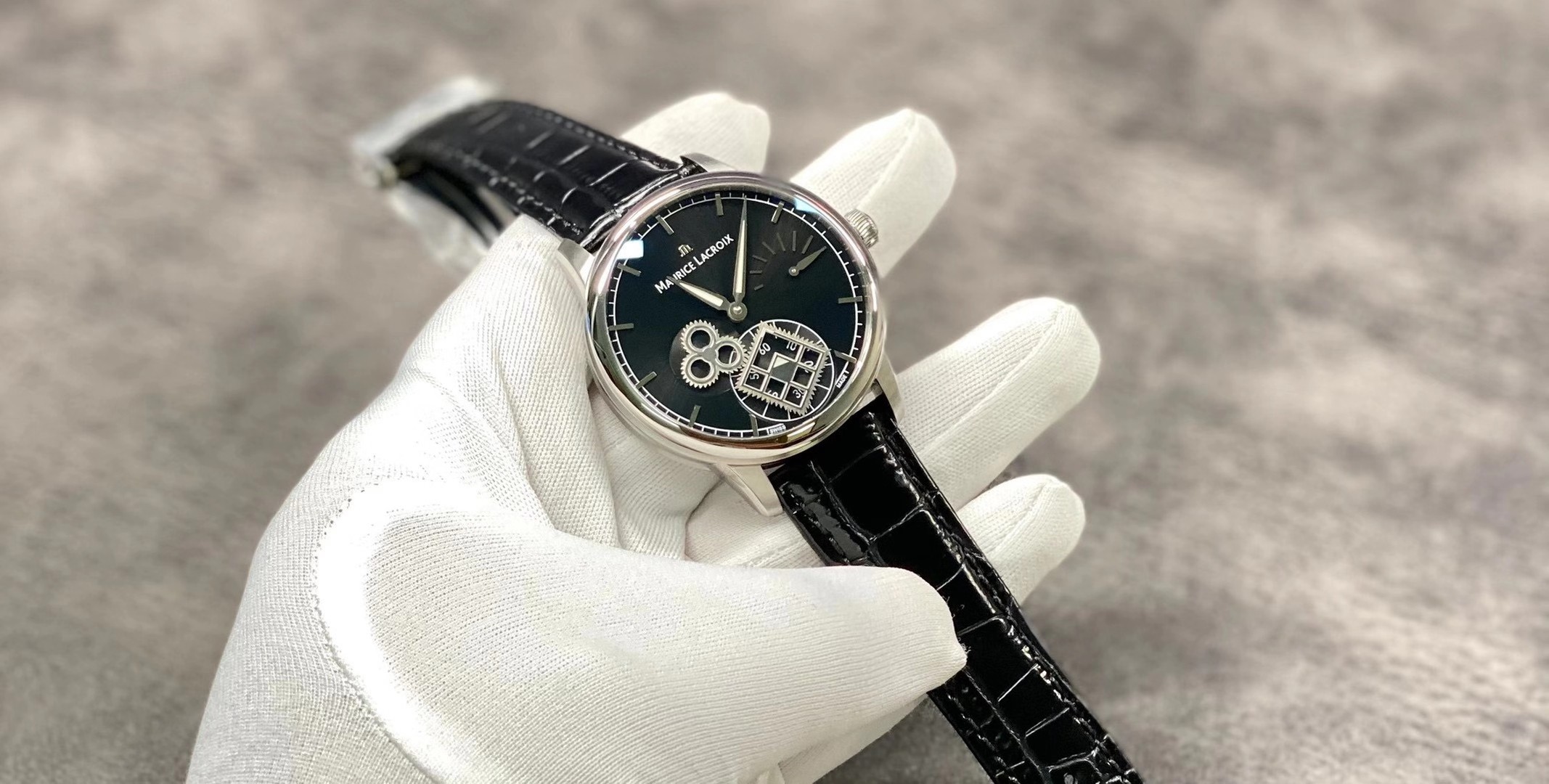 MAURICE LACROIX Masterpiece Square Second Mysterious Time V2 | Revolutionary ML293 Movement | Triple-Layer Sapphire Architecture | Limited 500pcs 2025