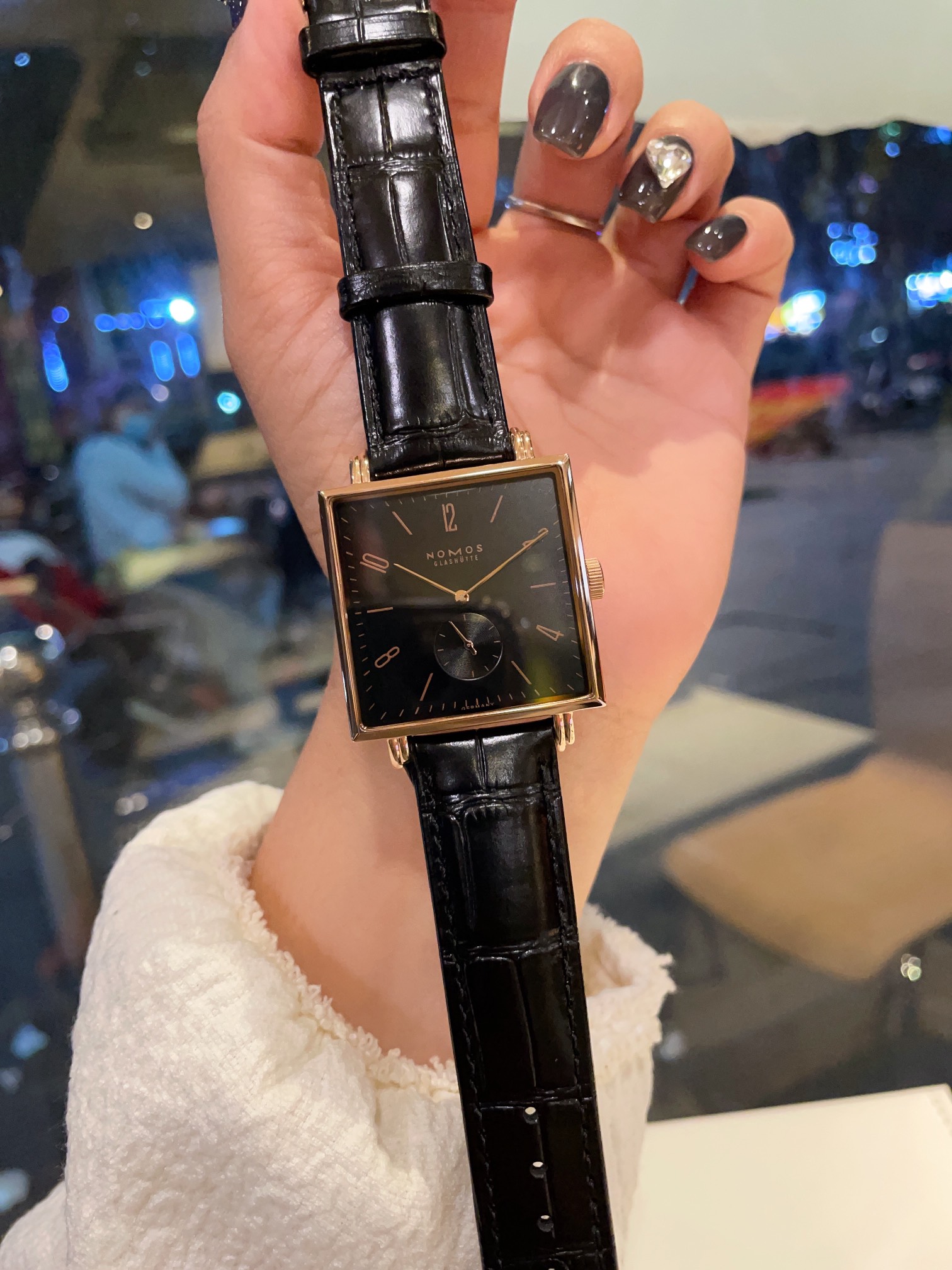NOMOS Glashütte Club Auto DUW 3001 | 38.5mm Sapphire Case | 2025 Neo-Bauhaus Edition