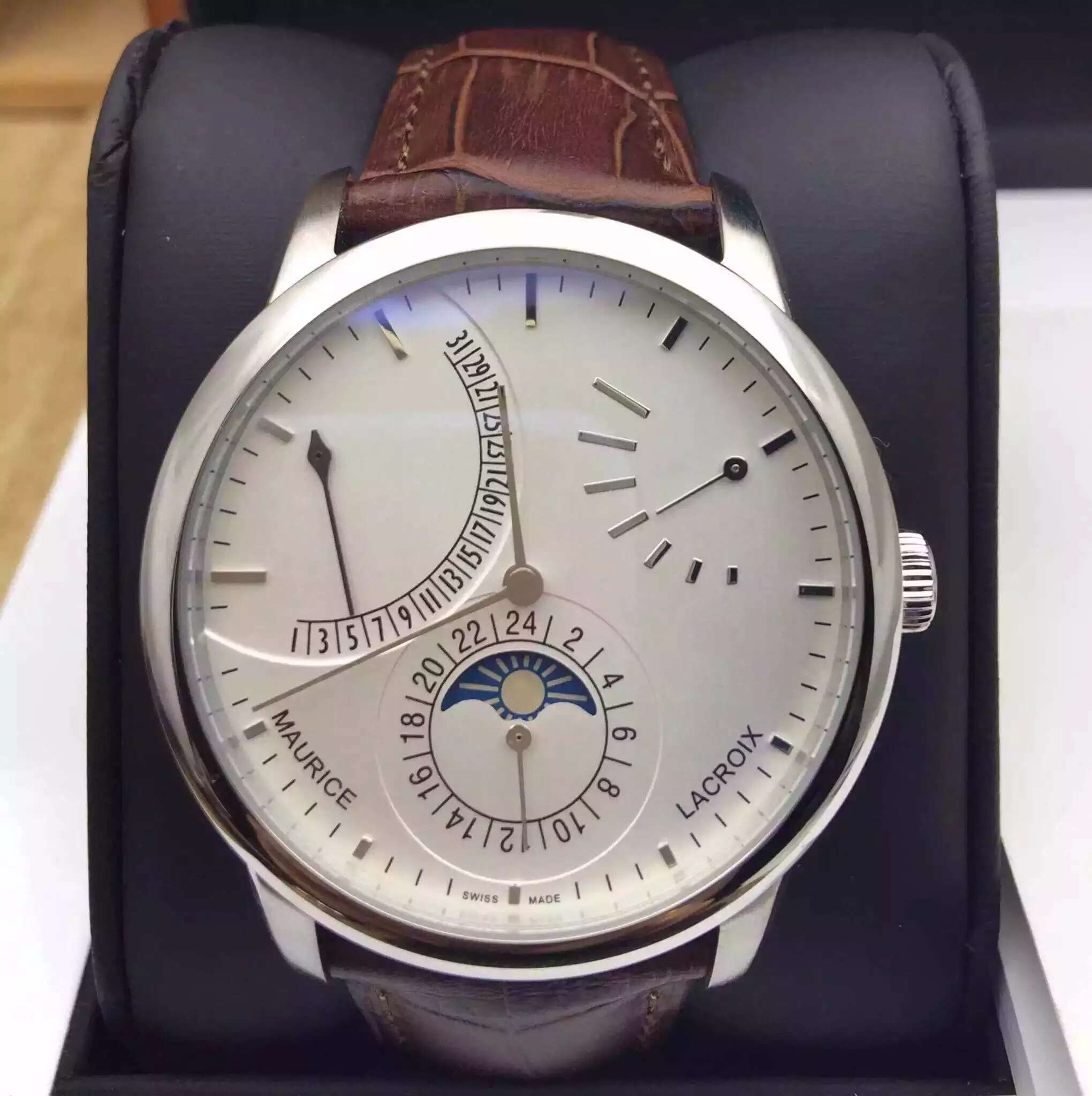 Maurice Lacroix Flyback Chronograph Masterpiece | Sector Dial Limited Edition | Swiss Automatic ML331 Movement | 2025 New Release