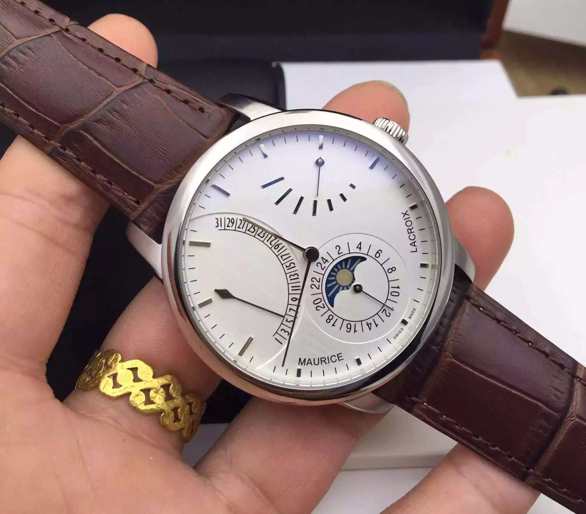 Maurice Lacroix Flyback Chronograph Masterpiece | Sector Dial Limited Edition | Swiss Automatic ML331 Movement | 2025 New Release
