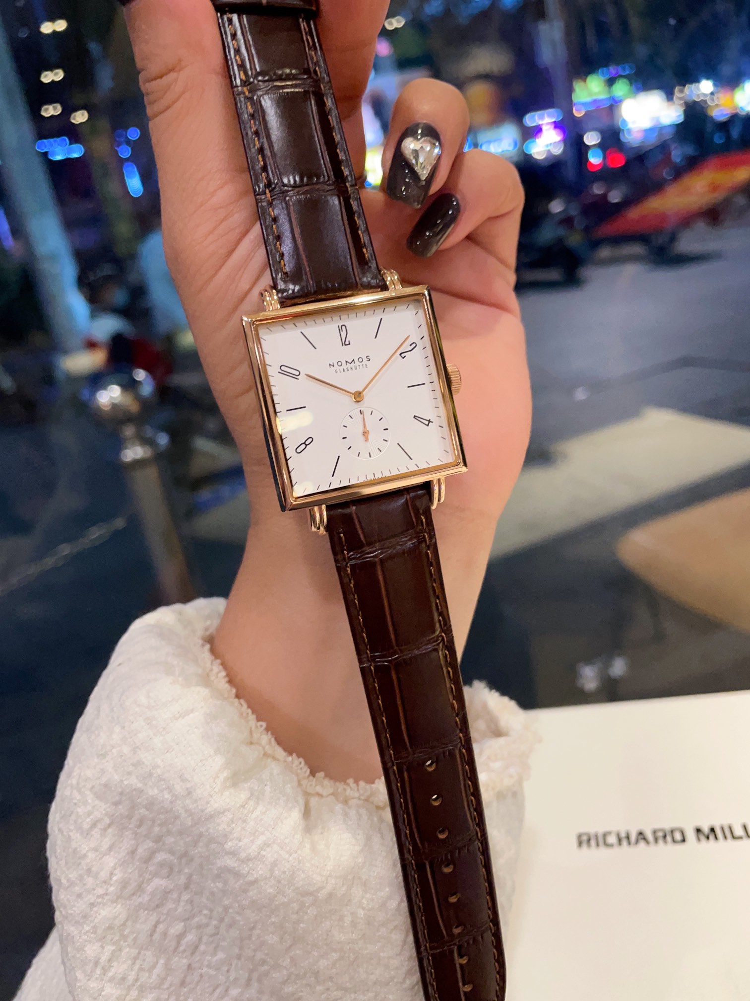 NOMOS Glashütte Club Auto DUW 3001 | 38.5mm Sapphire Case | 2025 Neo-Bauhaus Edition
