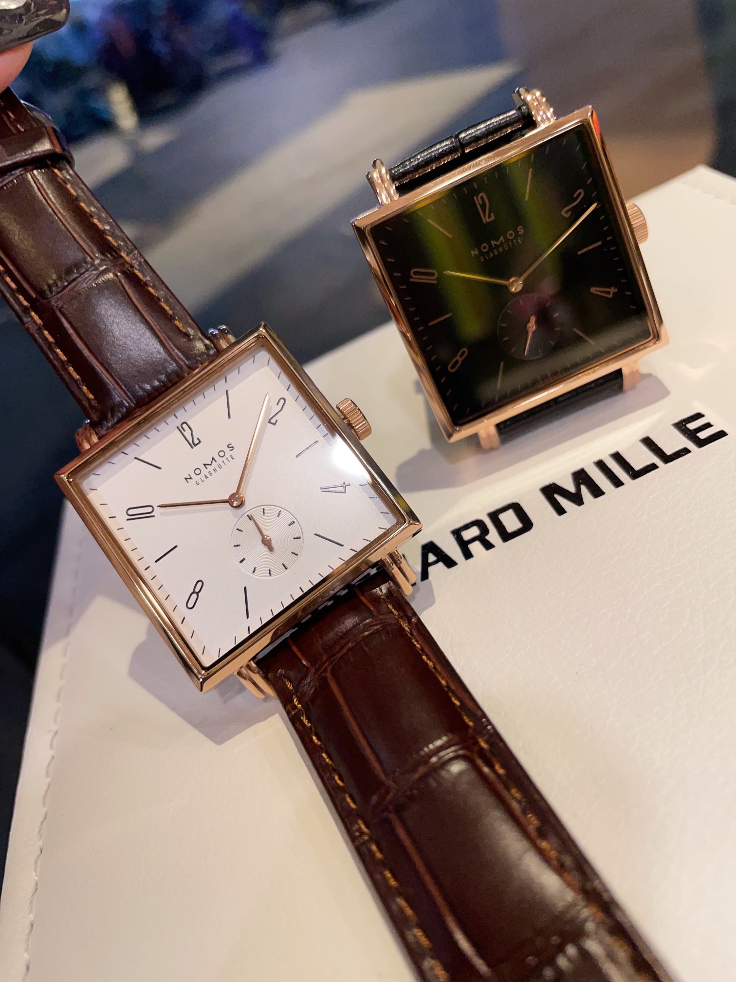 NOMOS Glashütte Club Auto DUW 3001 | 38.5mm Sapphire Case | 2025 Neo-Bauhaus Edition