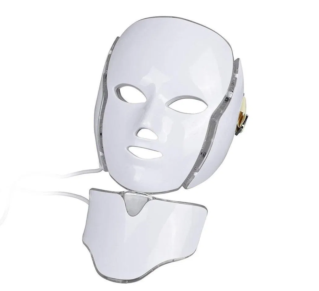 Edit 7 Colorful Photon Therapy Face Facial Infrared LED Mask