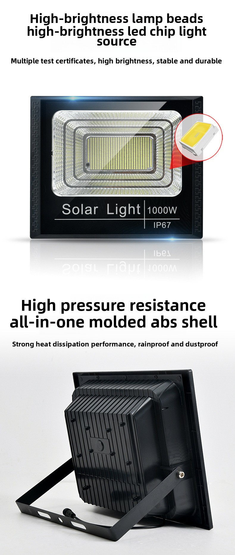 Solar Lighting Home Garden Lights Outdoor Super Bright Flood Lights