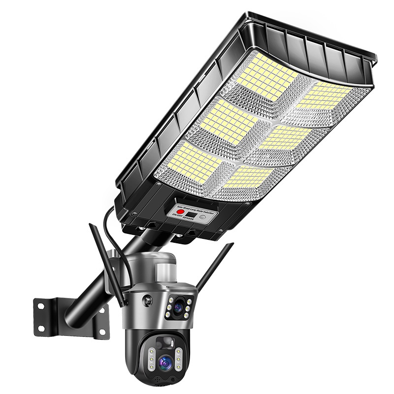 Solar camera monitoring remote outdoor high-definition camera with street lamp, no electricity and no network mobile phone