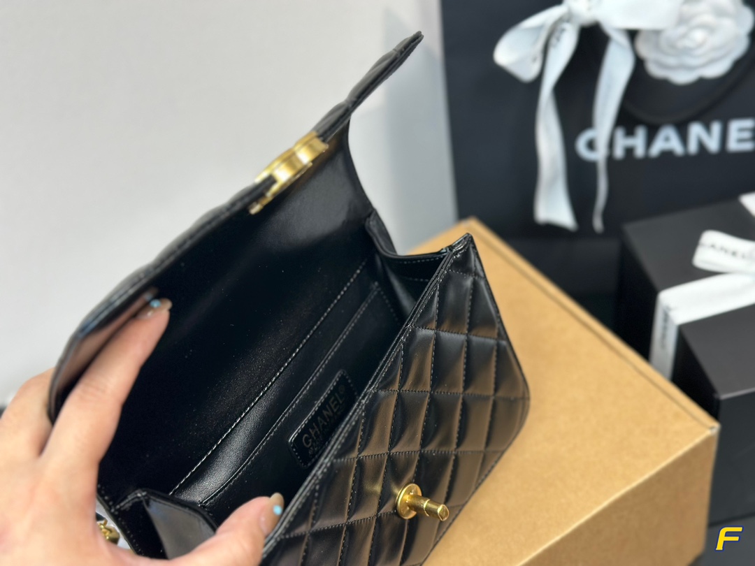 Chanel 24c Double Gold Beads