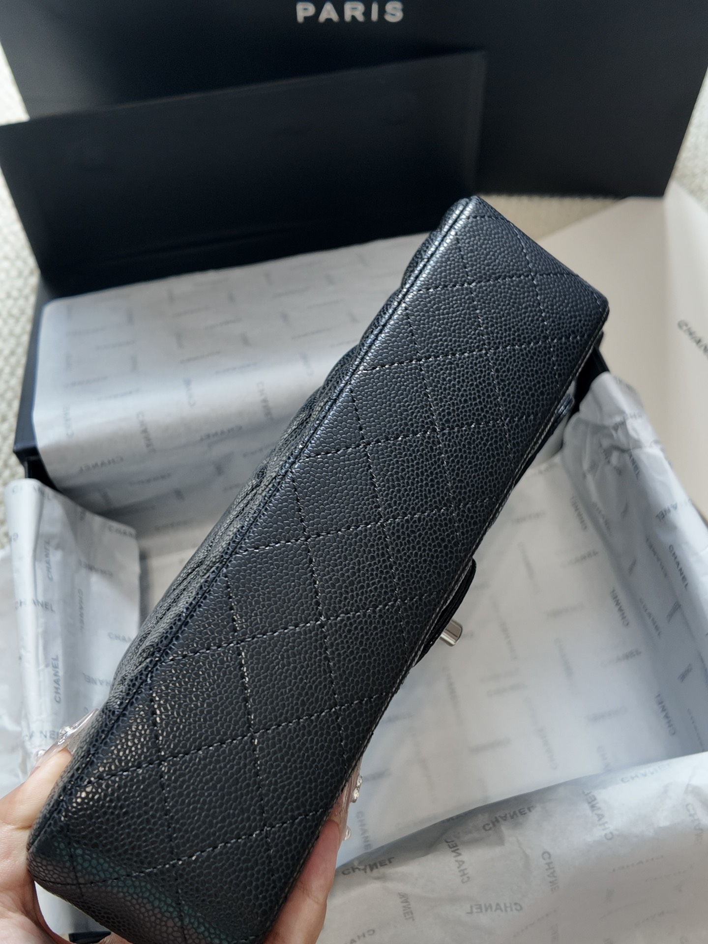 Chanel Classic Flap Sliver 25