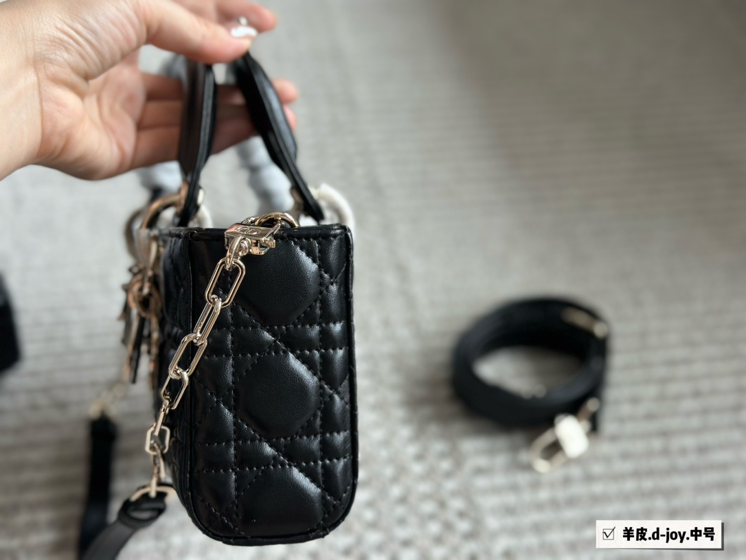 Dior lady joy new long lamskin