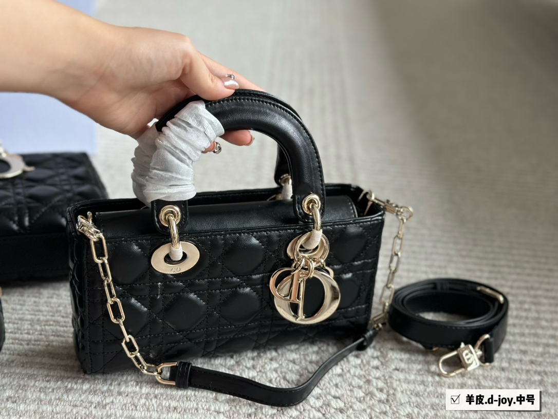 Dior lady joy new long lamskin