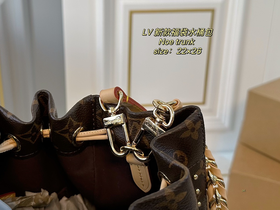 LV noe trunk bucket bag