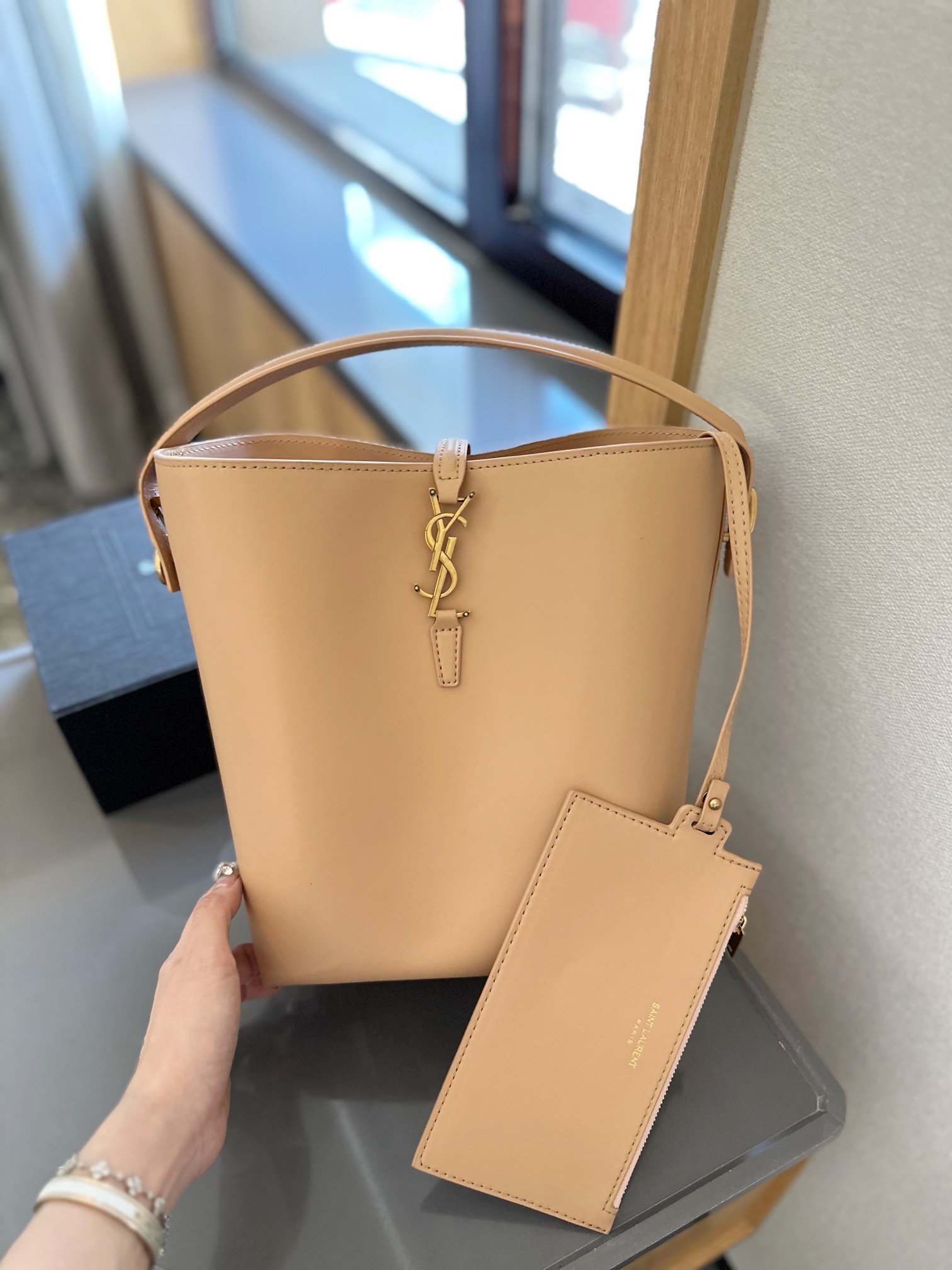 YSL new bucket bag