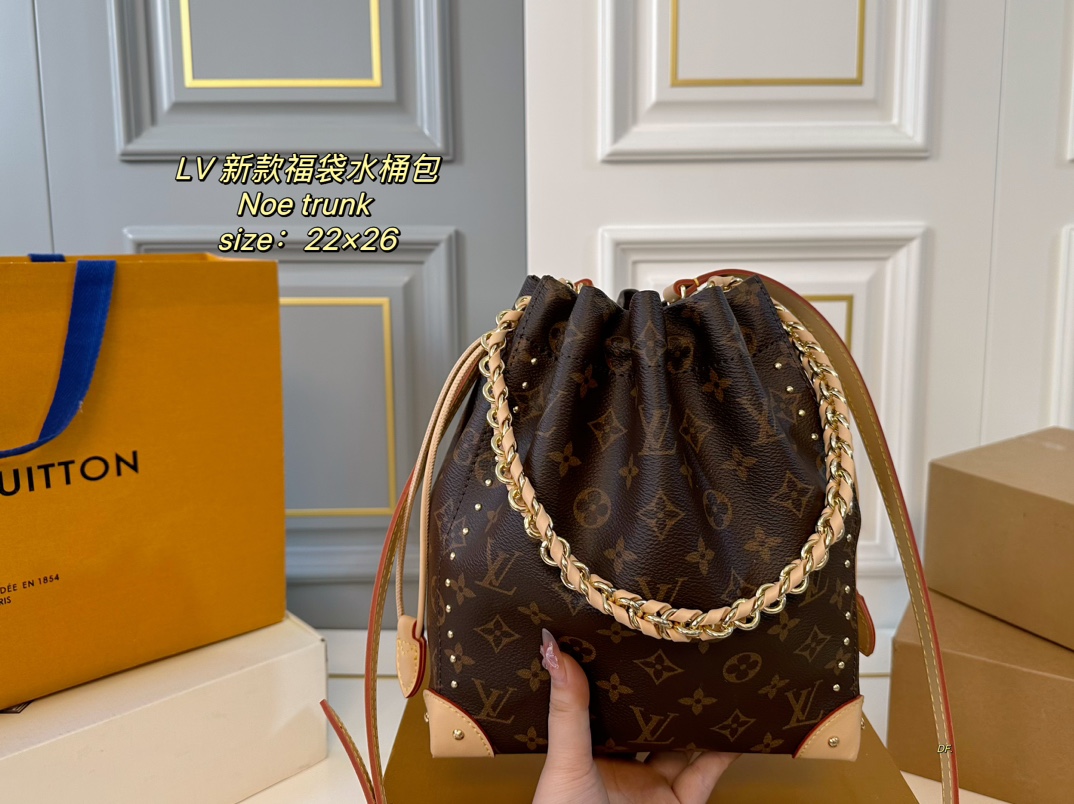 LV noe trunk bucket bag