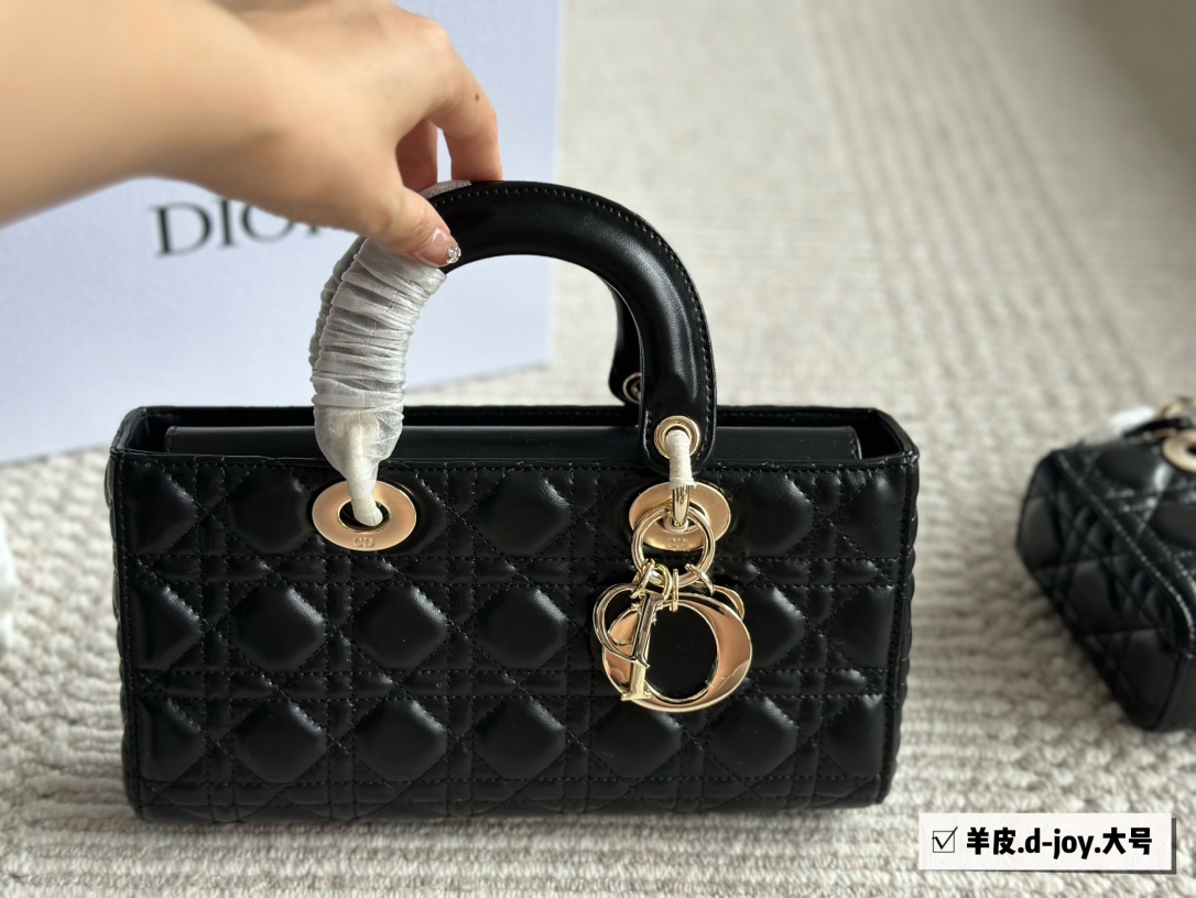 Dior lady joy new long lamskin