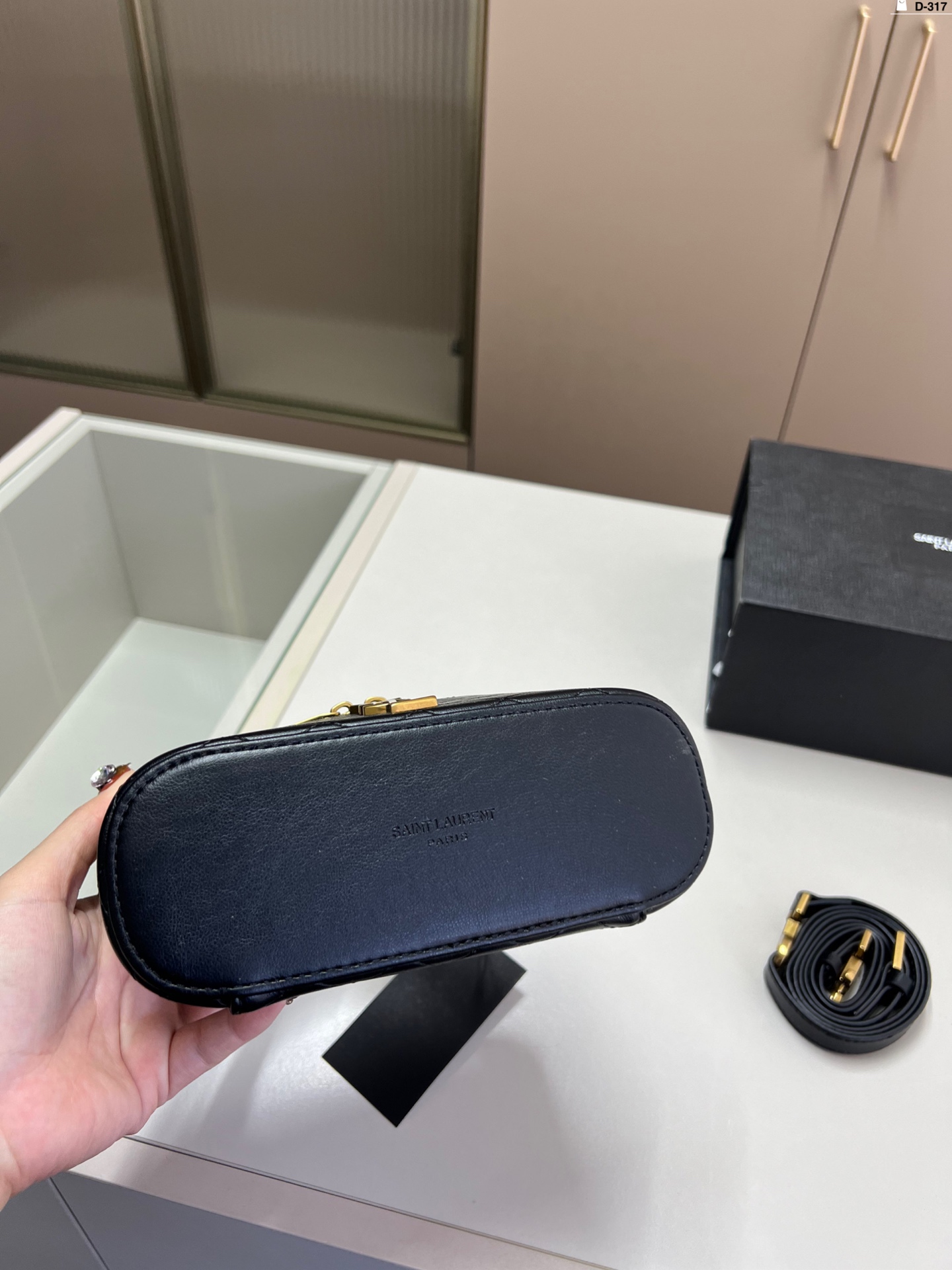 YSL Vanity real leather