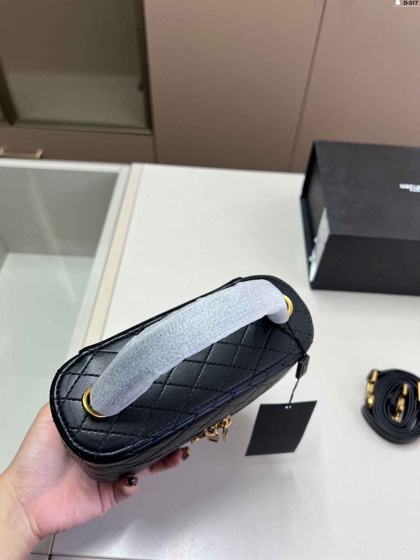 YSL Vanity real leather