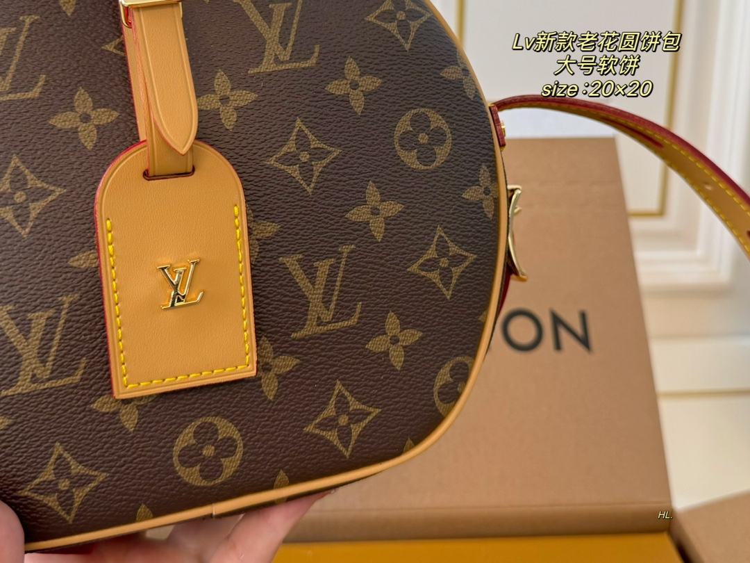 LV new monogram round bag