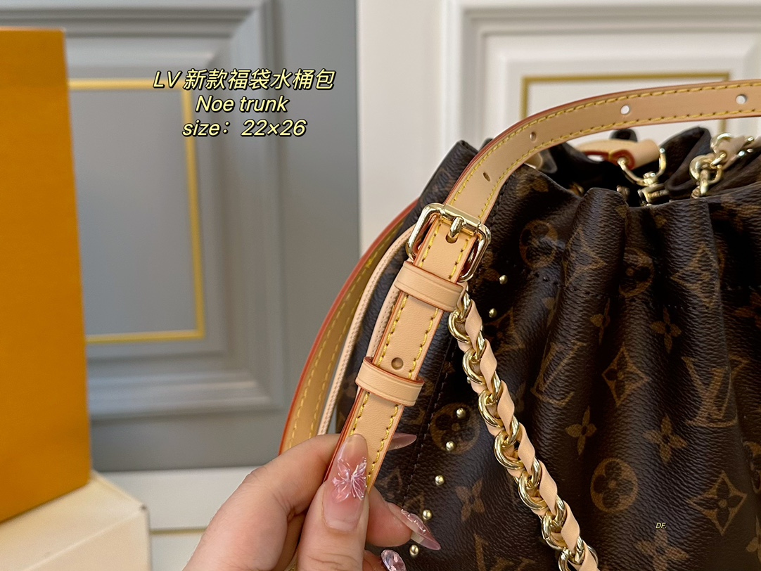 LV noe trunk bucket bag