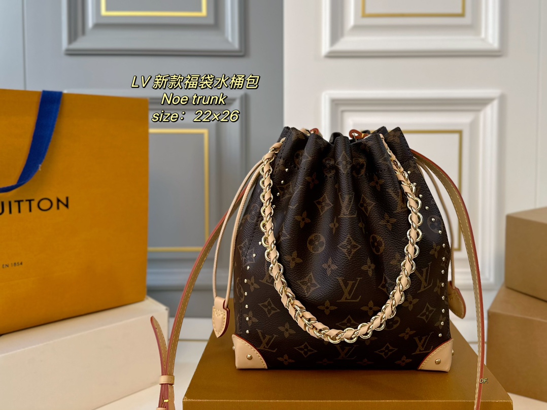 LV noe trunk bucket bag