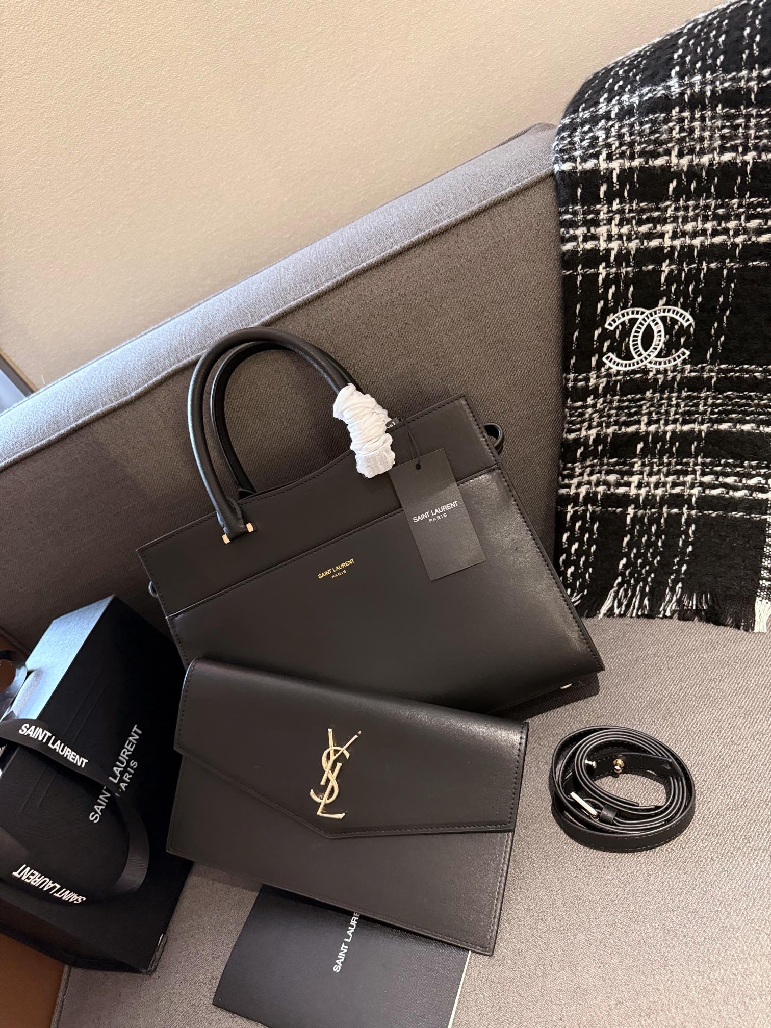 YSL Uptown Tote