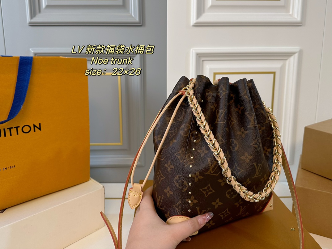 LV noe trunk bucket bag