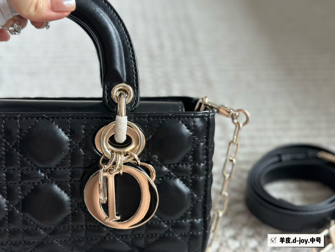 Dior lady joy new long lamskin