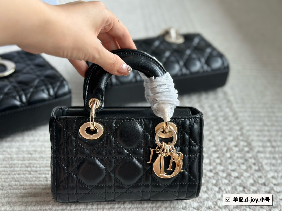 Dior lady joy new long lamskin