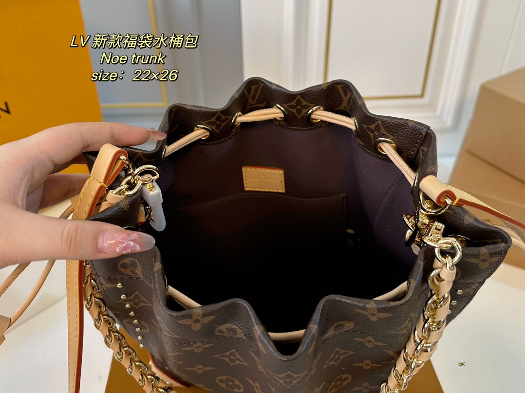 LV noe trunk bucket bag