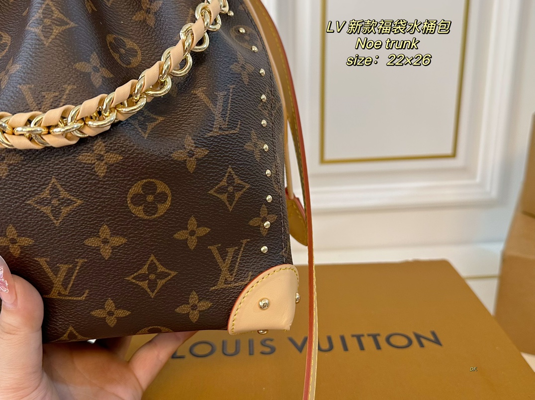 LV noe trunk bucket bag