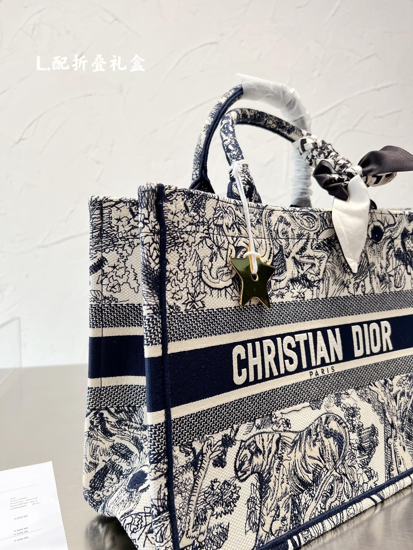Dior Book Tote
