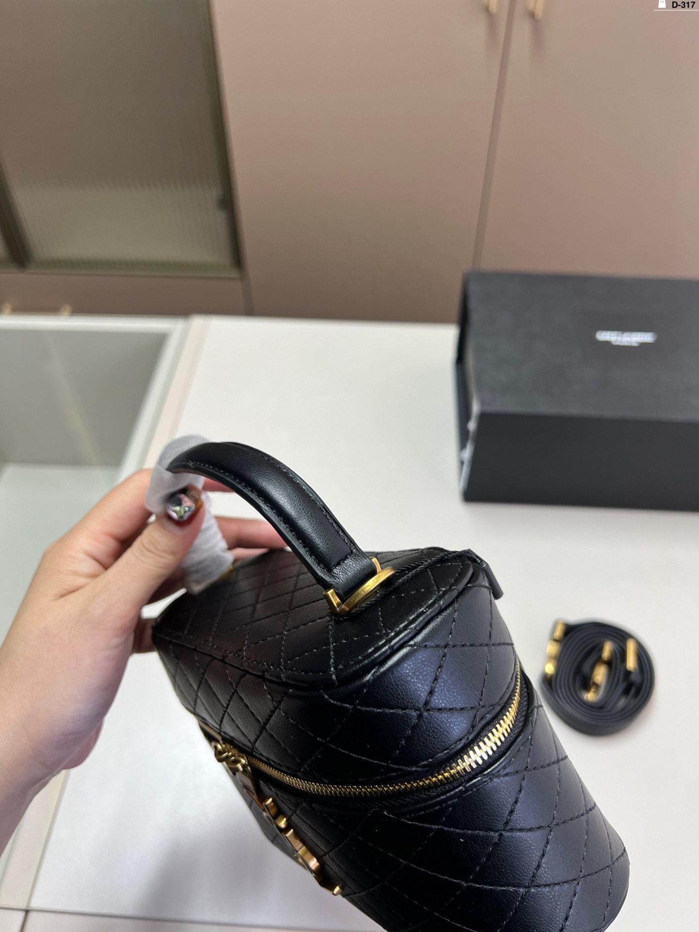 YSL Vanity real leather