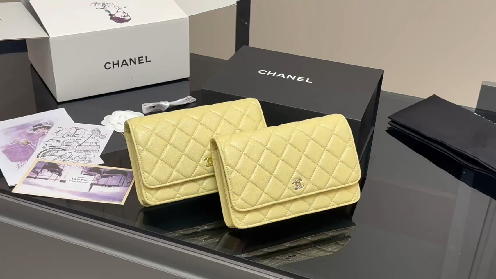 Chanel classic fortune bag woc