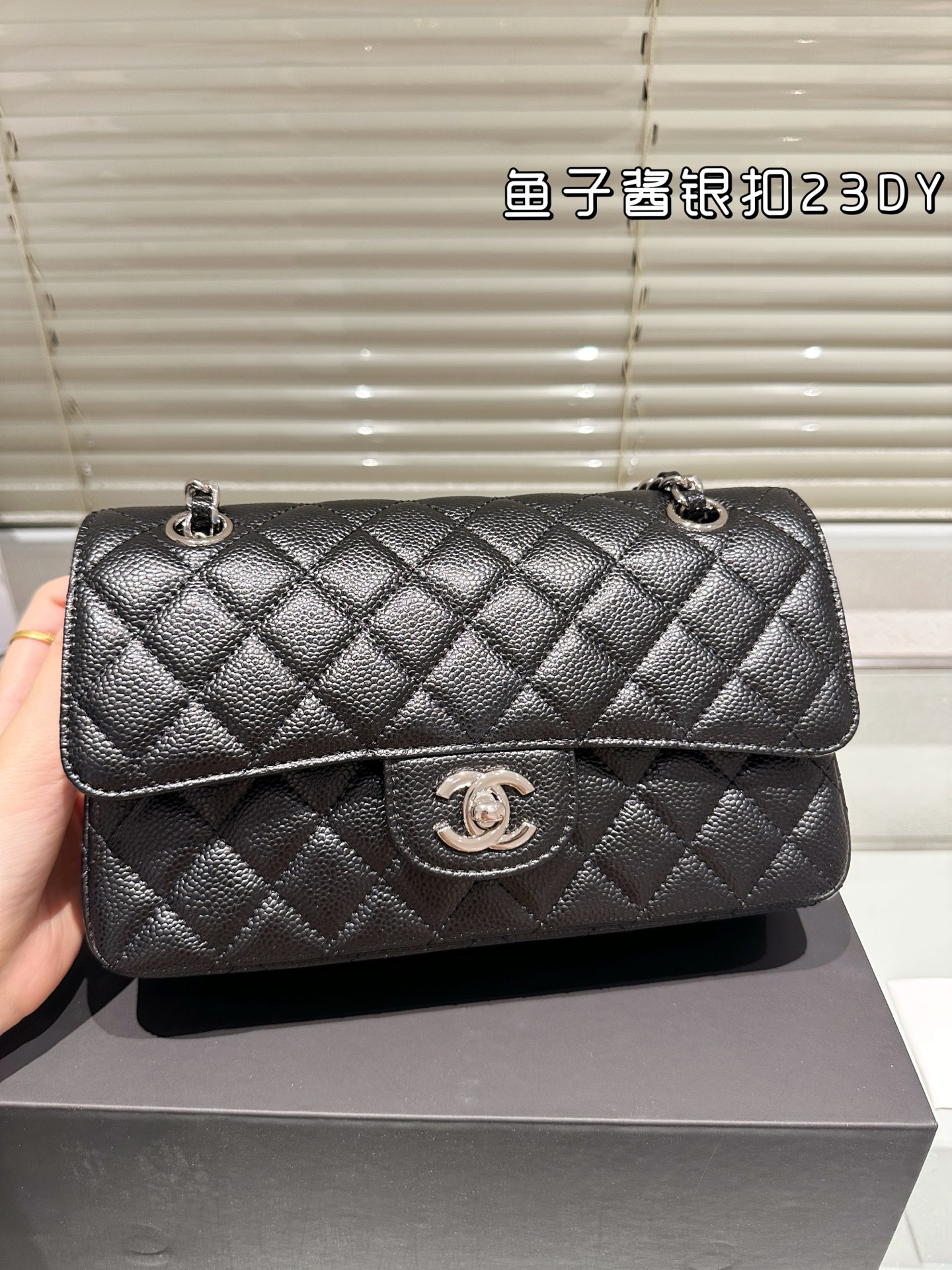 Chanel Classic Flap Sliver 23