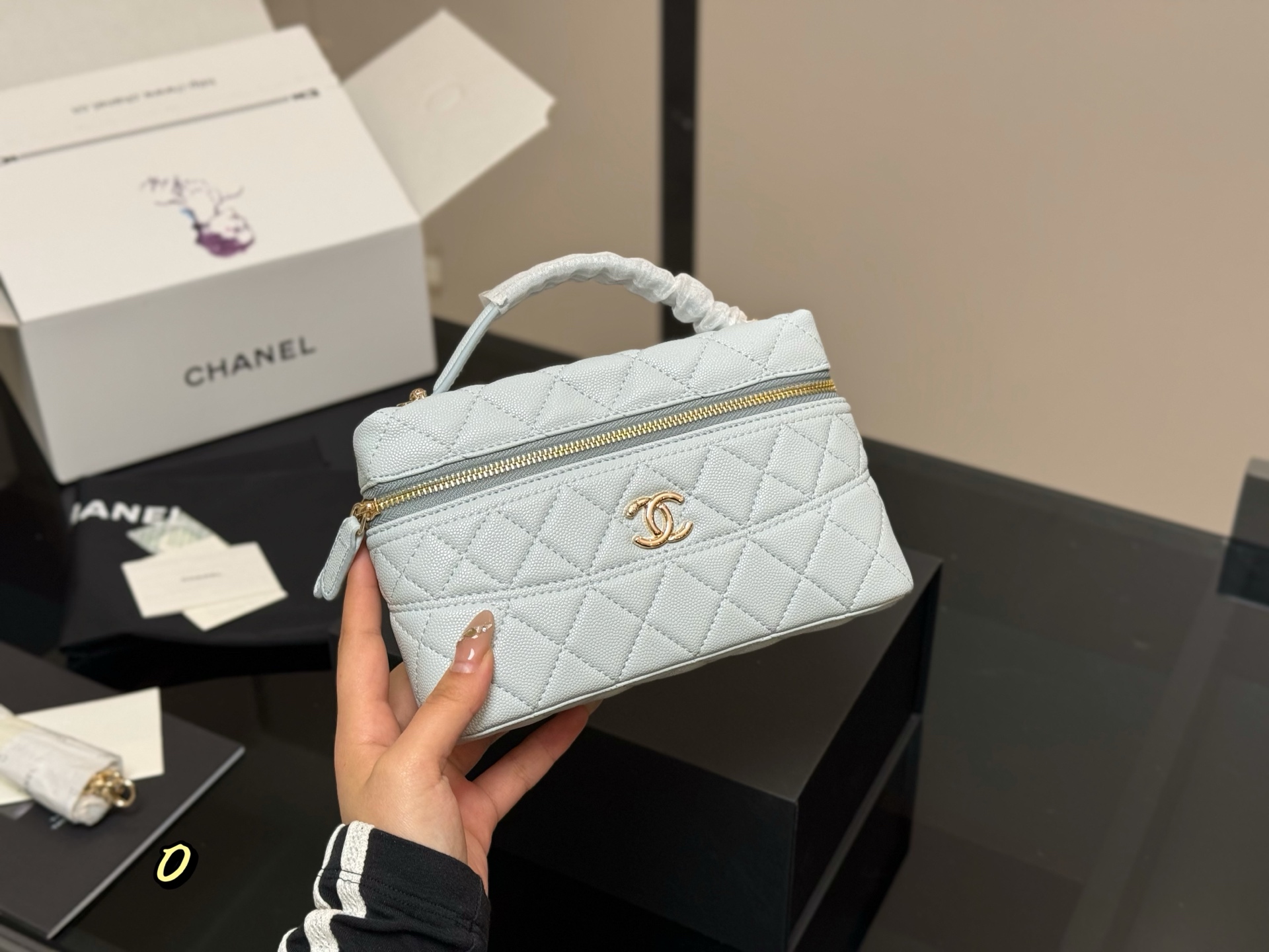 Chanel lunch box hobo