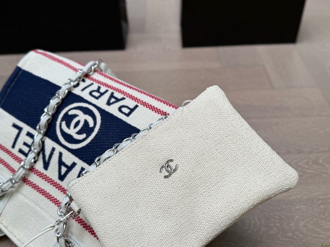 Chanel Beach Bag Shopping Bag