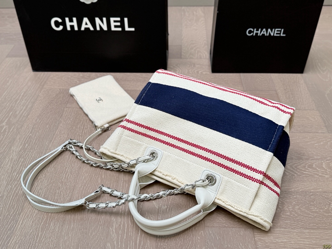 Chanel Beach Bag Shopping Bag