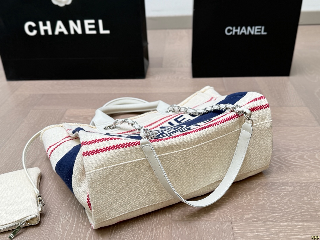 Chanel Beach Bag Shopping Bag