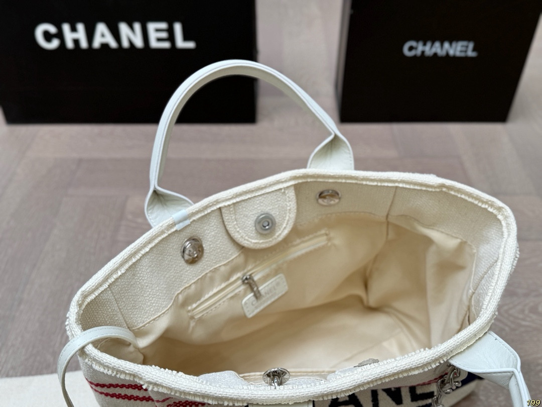 Chanel Beach Bag Shopping Bag