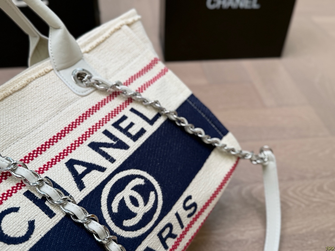Chanel Beach Bag Shopping Bag