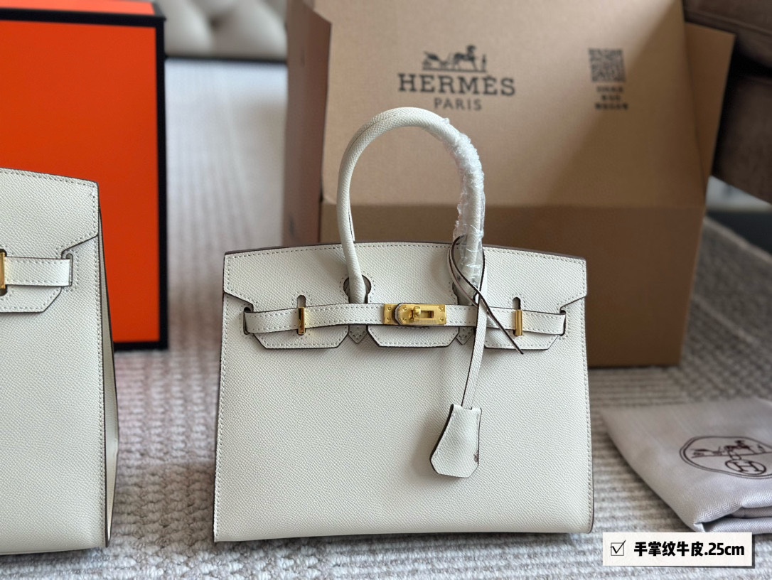 Hermès Brikin white