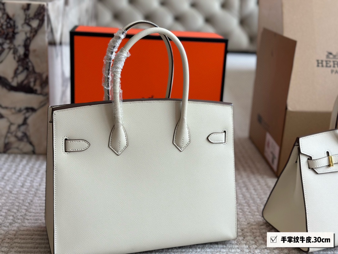 Hermès Brikin white