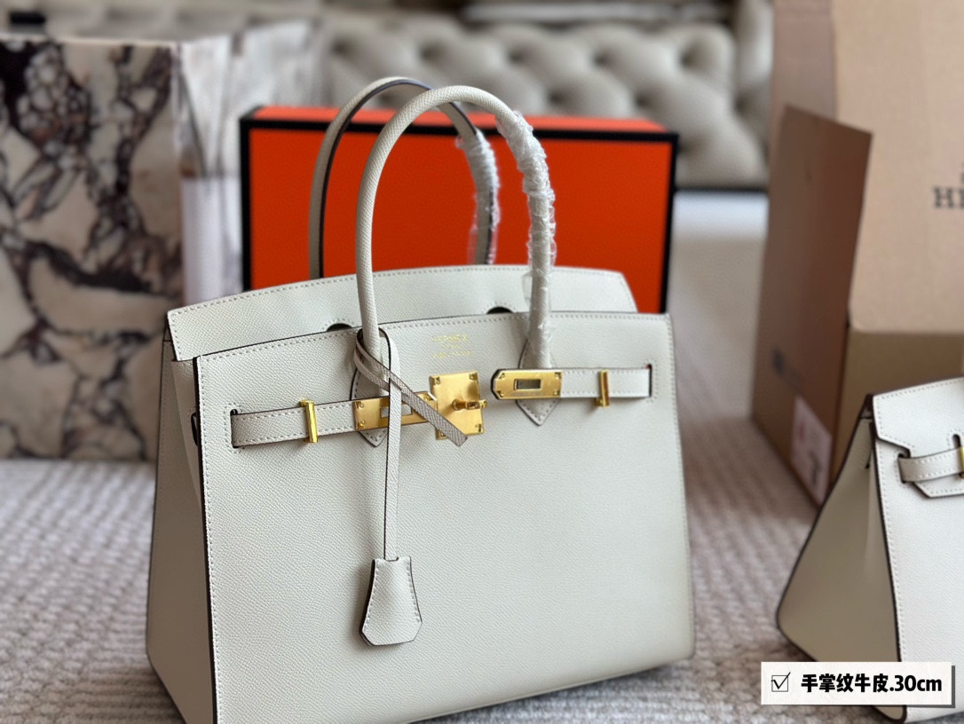 Hermès Brikin white